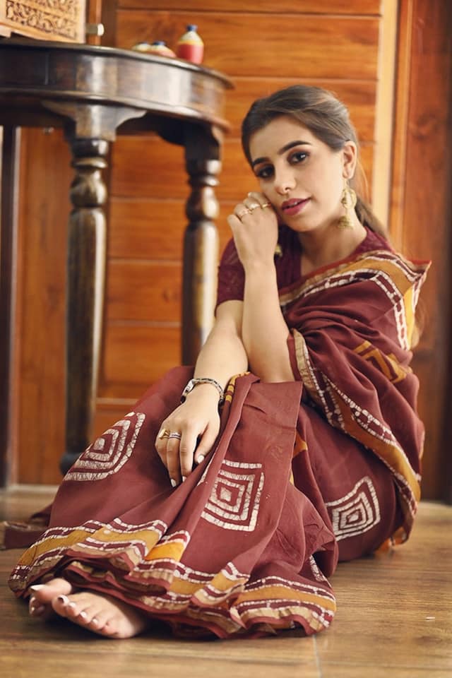 south indian silk dress material Mustard South Indian Gown in Silk Fabric With Zari Weaving for Party and Function Wear Gown