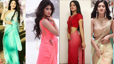 Saree Diva! Shivangi Joshi in saree!