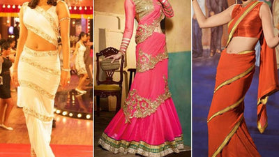 Celeb-approved Retro style saree Looks