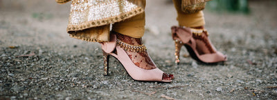 Are You Wearing Right Footwear with a Saree?