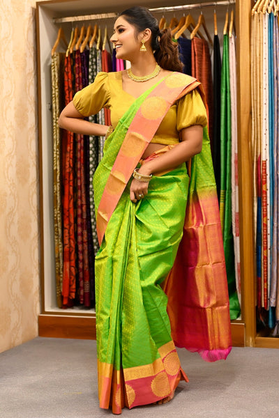 Buy Pattu Dress for Baby Girl | South Indian Traditional Dress for Baby  Girl – SANTHITHAM SILKS PRIVATE LIMITED