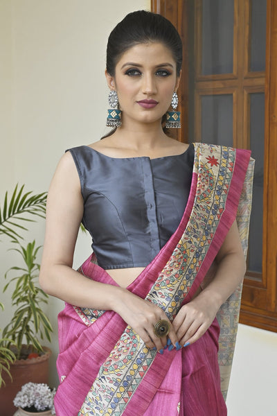 Sleeveless saree jacket designs deals
