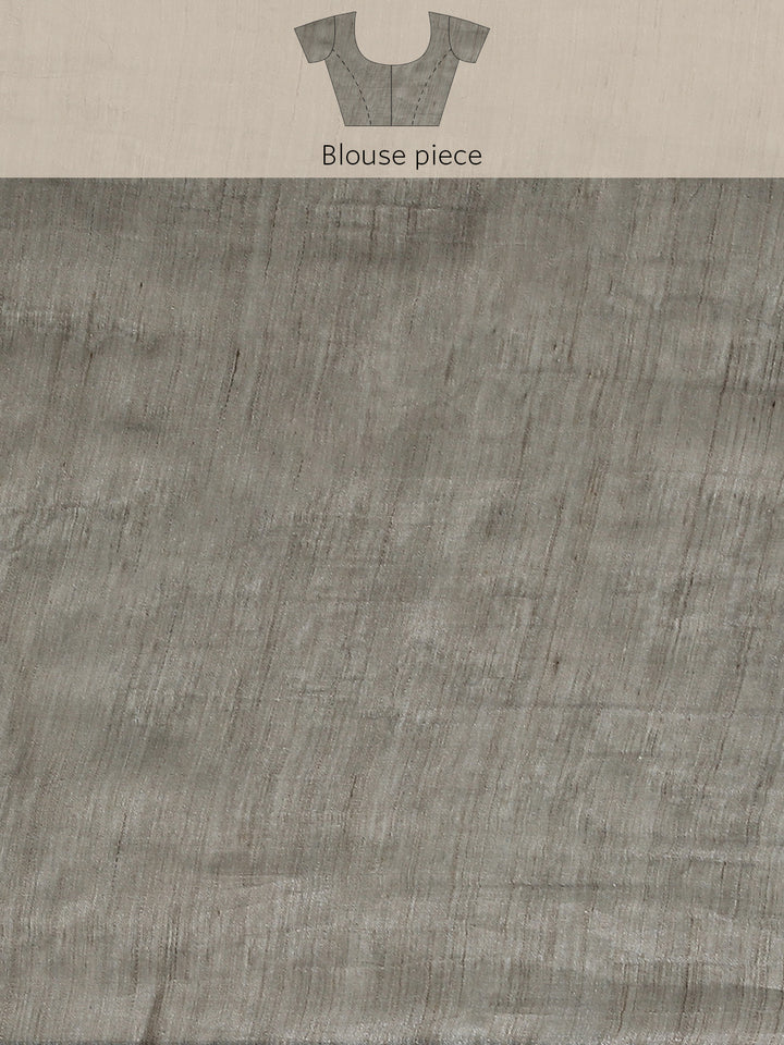 Green Color Silk Cotton Woven Design Striped Handloom Saree