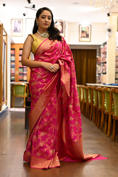 Kanchipuram Pure Silk Saree in Maroon : SWRA87
